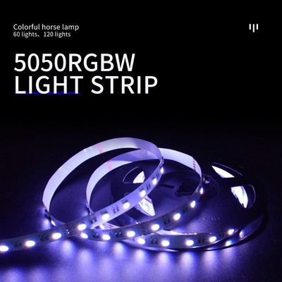 7 неоновое свето 4 СИД цвета SMD5050 в одной лампе низшего напряжения