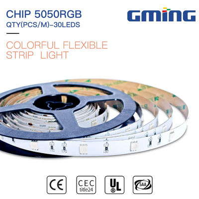 Cuttable прокладка приведенная SMD 5050 Rgb гибкая, на открытом воздухе крытый свет прокладки 10mmLed IP20/65/67/68
