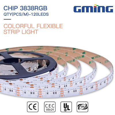 520-530nm свет прокладки СИД алюминия 5050 12W гибкий RGB