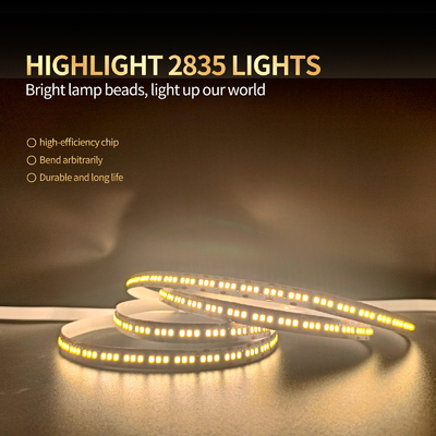 2835 свет приведенный приведенный ленты низшего напряжения 12/24V 10mm прокладки гибкий