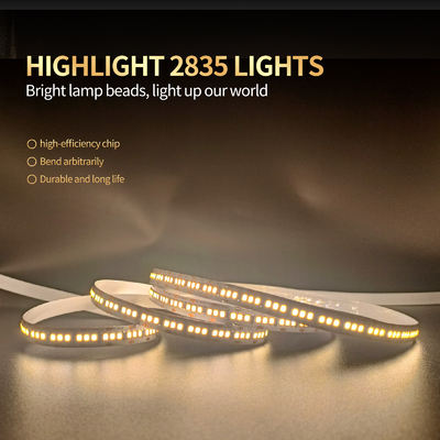 светлая гибкая прокладка СИД 12/24V 2835 120 для ТВ освещает загоренное оформление контржурным светом знаков