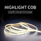Наружная водонепроницаемая светодиодная лента COB Монохромная светодиодная гибкая лента COB 5 м/рулон